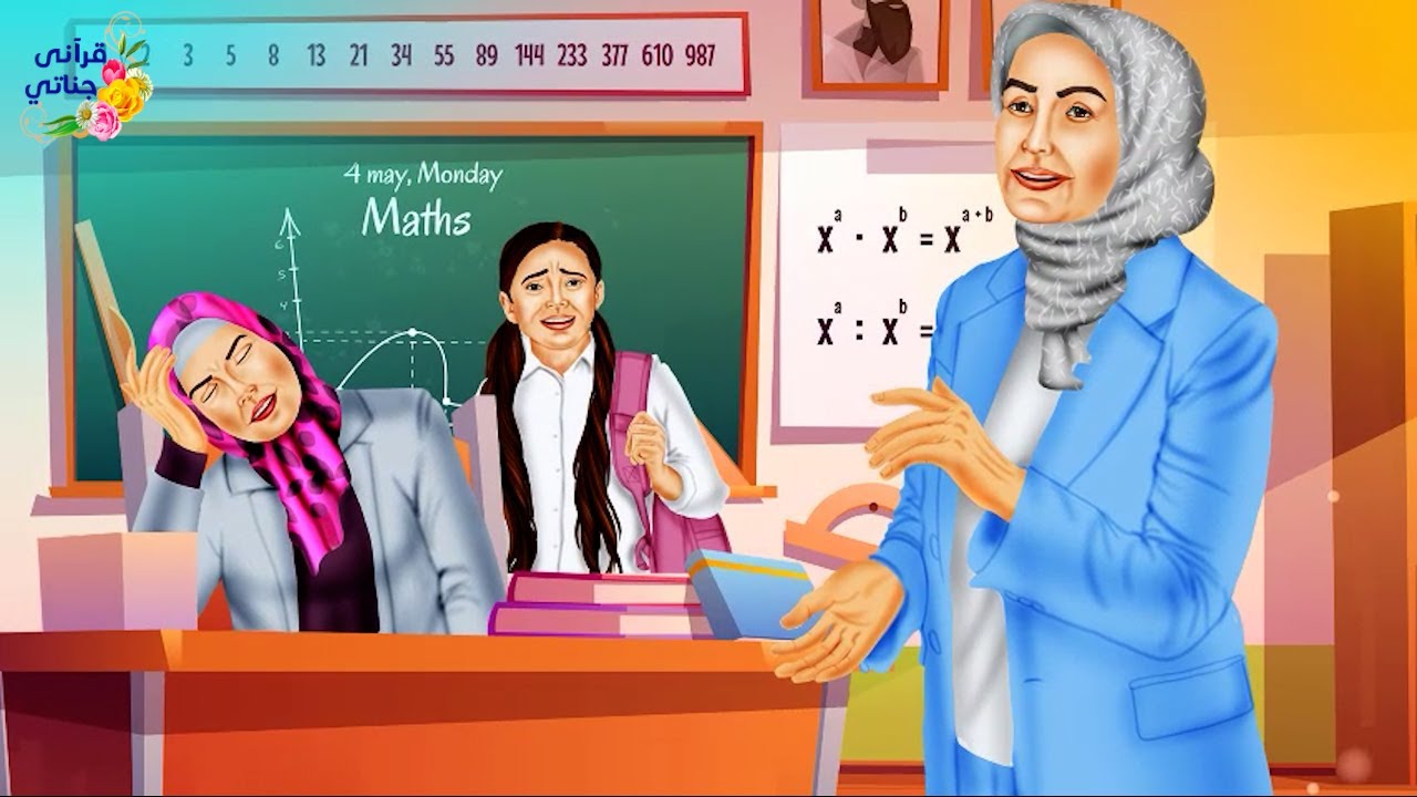 قصة رائعة اكتشفت مديرة المدرسة نوم المعلمة في الفصل ولما دخلت عليها فجأة كانت المفاجأت