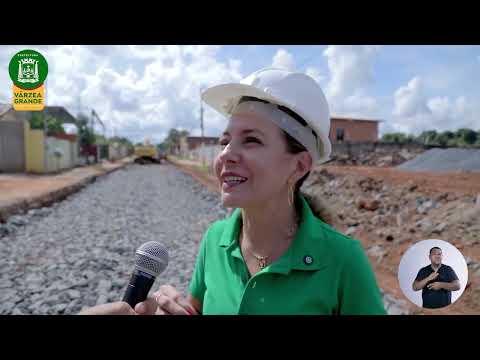 Prefeita vistoria obras de acesso à nova ponte entre Parque do Lago e Parque Atalaia