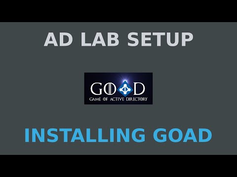 Free Active Directory Pentesting Lab Setup: GOAD