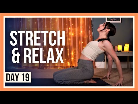 15 min Evening Yoga Stretches – Day #19 (EVENING YOGA FLOW)