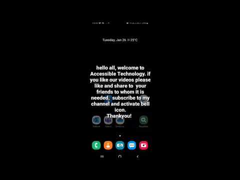 new features added in Samsung TalkBack.