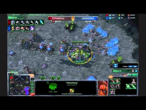vileSpanshwa vs VTPokebunny ZvT Starcraft2