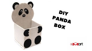 DIY Panda Box - Step-by-step Tutorial 