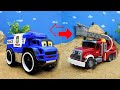 We Are Super Rescue Team Rescue Fire Truck Car Toys For Kids Dinky TV