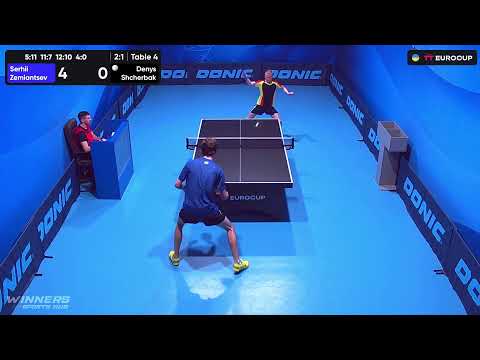 20:05 Serhii Zemiantsev - Denys Shcherbak 03.10.2023 TT Euro.Cup Star. TABLE 4