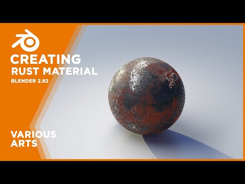 How to Make Rust Material In Blender 2.91 Alpha