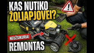 Neužsiveda žoliapjovė? Štai kur buvo problema!