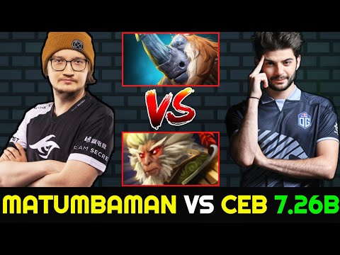 MATUMBAMAN vs CEB in Ranked Game - Unkillable Magnus vs Monkey King 7.26 Dota 2