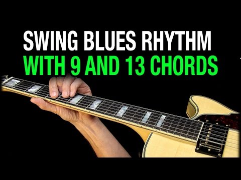 Swing Blues Chords Guitar Lesson E13 A9 B9