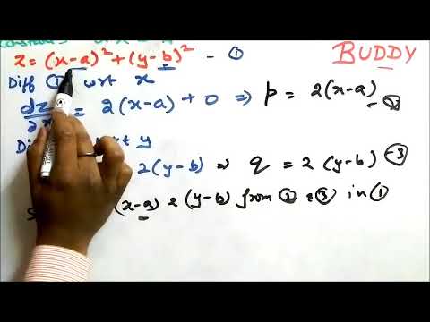 Formation of Partial Different Equations Video