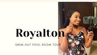 Royalton montegobay resort Room Tours- Swim-Out Pool!!