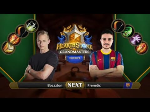 Bozzzton vs Frenetic | 2021 Hearthstone Grandmasters Europe | Decider | Season 2 | Week 1
