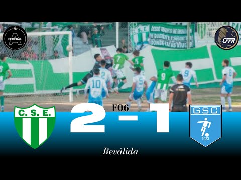 Estudiantes (SL) 2 - 1 Gutiérrez SC (MZA) | Federal A | F06 - Z1 | Reválida