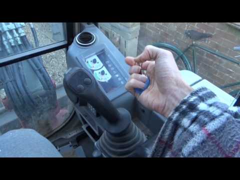Excavator controls and what they do