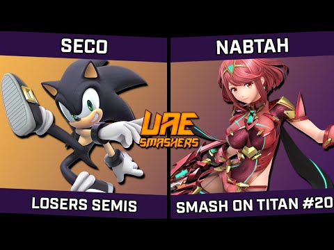 Seco (Sonic) vs Nabtah (Pyra Mythra) - Smash on Titan #20