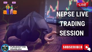 Nepse Live Trading Session | #nepse #sharemarket #Nepseupdate #purushottammaharjan