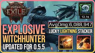 Still the STRONGEST Build I've EVER Played | Explosive Witchhunter League Start Guide | PoE2 0.5.5