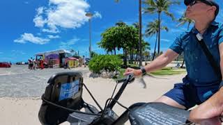 Waikiki Beach Bike Ride | #vr360 #8k