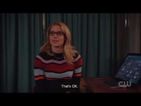 Arrow [7x8] Felicity Shoots the intruder