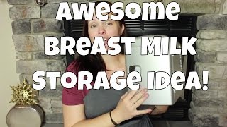 Awesome Breast Milk Storage Idea!