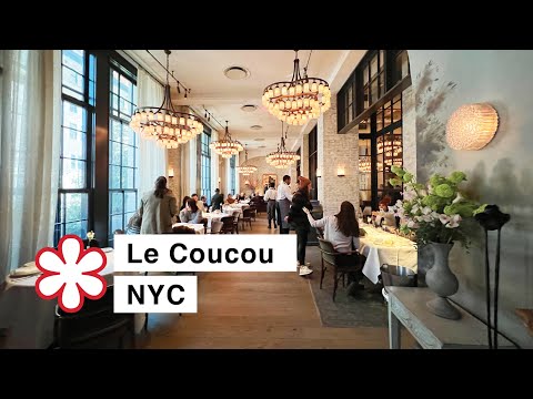 Classical French Cuisine in New York - The One Michelin Starred Le Coucou