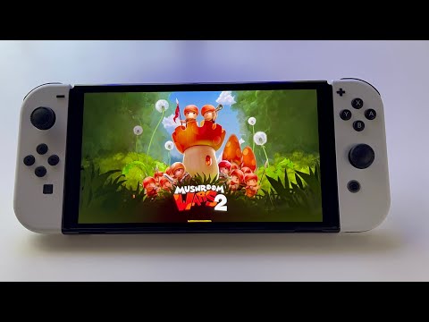 Mushroom Wars 2 - is it worth it? | Switch OLED handheld gameplay