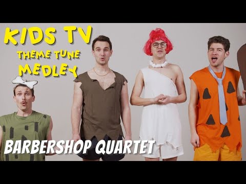 A CAPPELLA KIDS TV THEME TUNE MEDLEY | The Ashatones Barbershop Quartet | A Cappella Cover