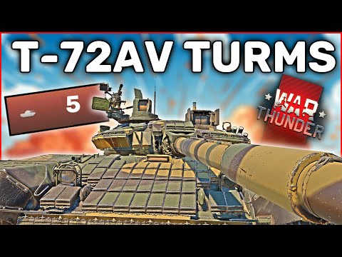 T-72AV TURMS Russia's 2nd Best Premium in War Thunder?