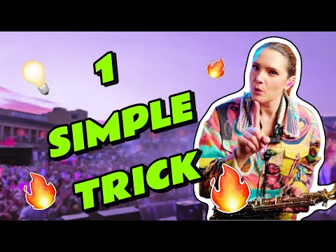 It's Like Cheating! 1 Trick to Improve Your Sax Playing Forever!