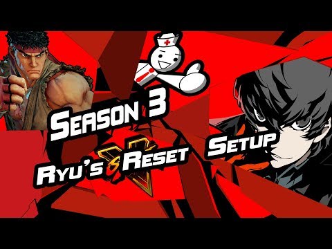 SFV AE Season 3 Tech: Ryu's Reset Setups
