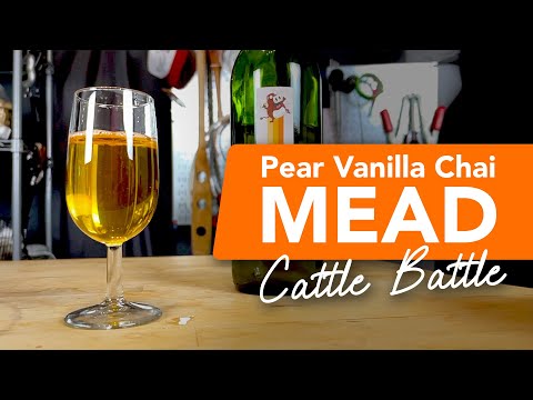 Mead with Pear, Vanilla, and Chai Masala | Cattle Battle 2022 #MeadStampede