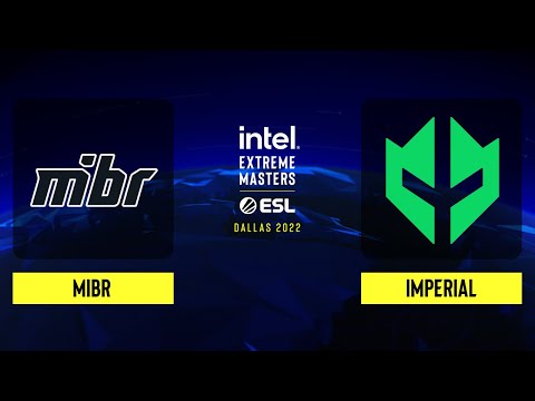 MIBR vs. Imperial - Map 3 [Dust2] - IEM Dallas 2022 SA - Closed Qualifier