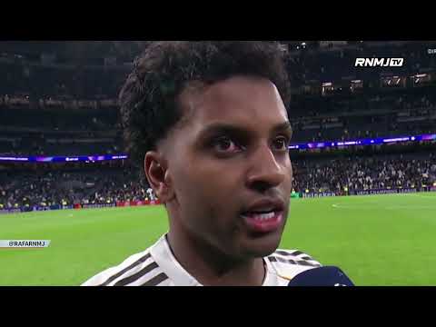 DECLARACIONES RODRYGO GOES POST Real Madrid 1-2  Manchester City