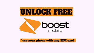 Unlock Boost Mobile iPhone | How to unlock Boost Mobile iPhone