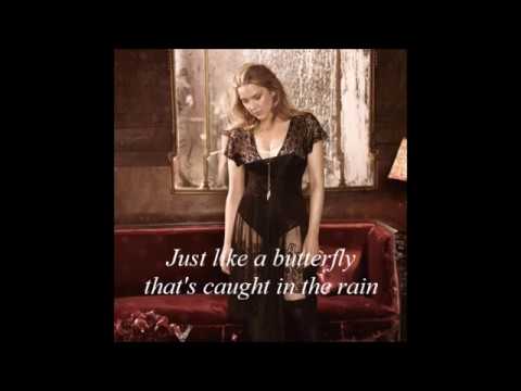 Diana Krall Just Like A Butterfly That's Caught In The Rain Lyrics
