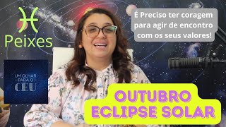 Um Olhar para o Céu - Previsão para Peixes ♓ no mês de Outubro/2024 - ECLIPSE SOLAR💫