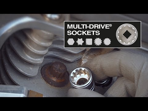 Draper Expert MULTI-DRIVE® sockets combine 6 patterns in one u...