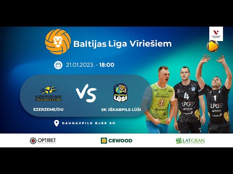 BALTIJAS LĪGA VĪRIEŠIEM: Ezerzeme/DU - Jēkabpils Lūši
