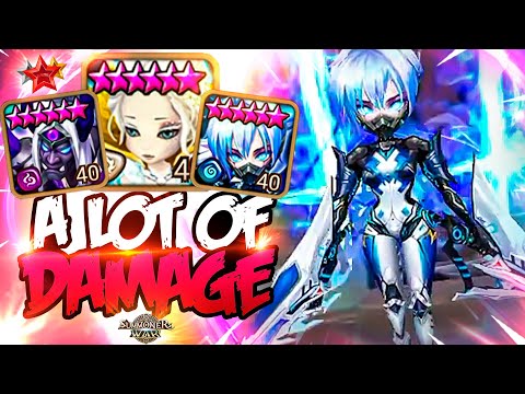 +100 PTS with Elenoa, Amber and Ongyouki - Summoners War