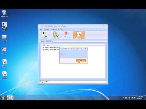 vCard VCF To CSV Converter Software