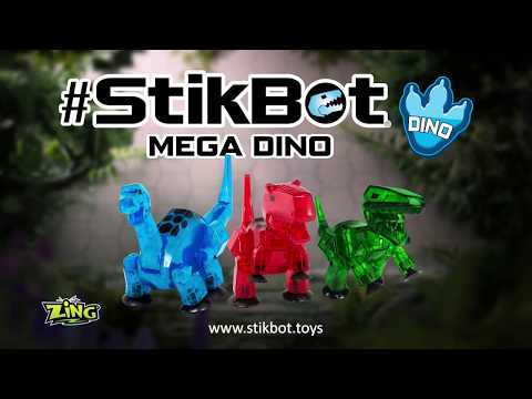 Фігурка для анімації Stikbot Mega Dino Карнотавр (TST624C_UAKD)