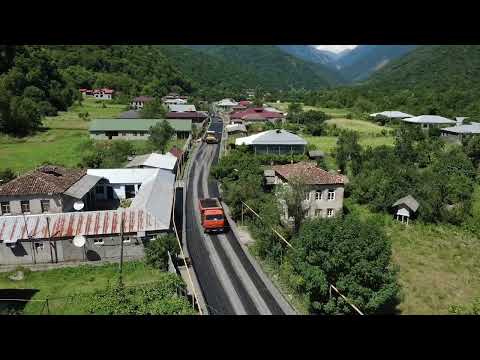 ახმეტა-ბაწარას ნაკრძალთან მისასვლელი გზის რეაბილიტაცია მიმდინარეობს