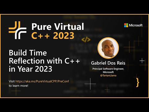 Build Time Reflection with C++ in Year 2023 | Pure Virtual C++ 2023