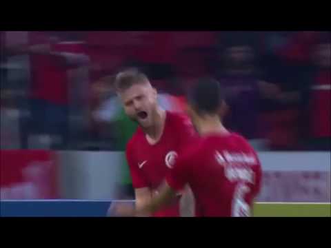 Gol de Eduardo Sasha - Internacional 2 x 0 Oeste - Serie B 2017
