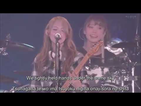 SCANDAL - Yoake no Ryuuseigun (LIVE - Romaji & English Subtitles)