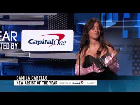 Camila Cabello Wins New Artist of the Year Award - AMAs 2018