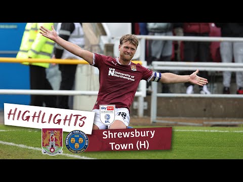 HIGHLIGHTS: Northampton Town 4 Shrewsbury Town 1