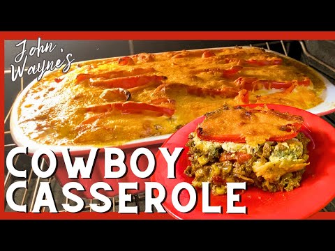 The ONLY Cowboy Casserole Recipe You Need with Biscuits!