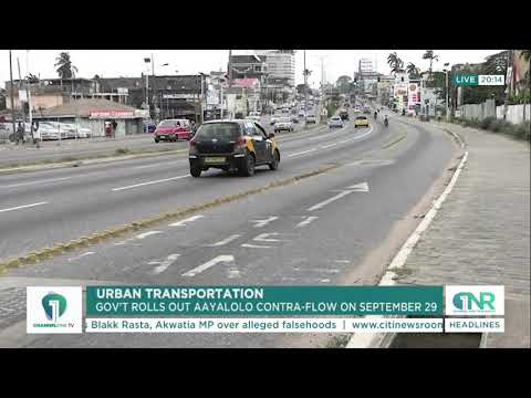 Accra Traffic: Aayalolo Contra-Flow System Begins September 29