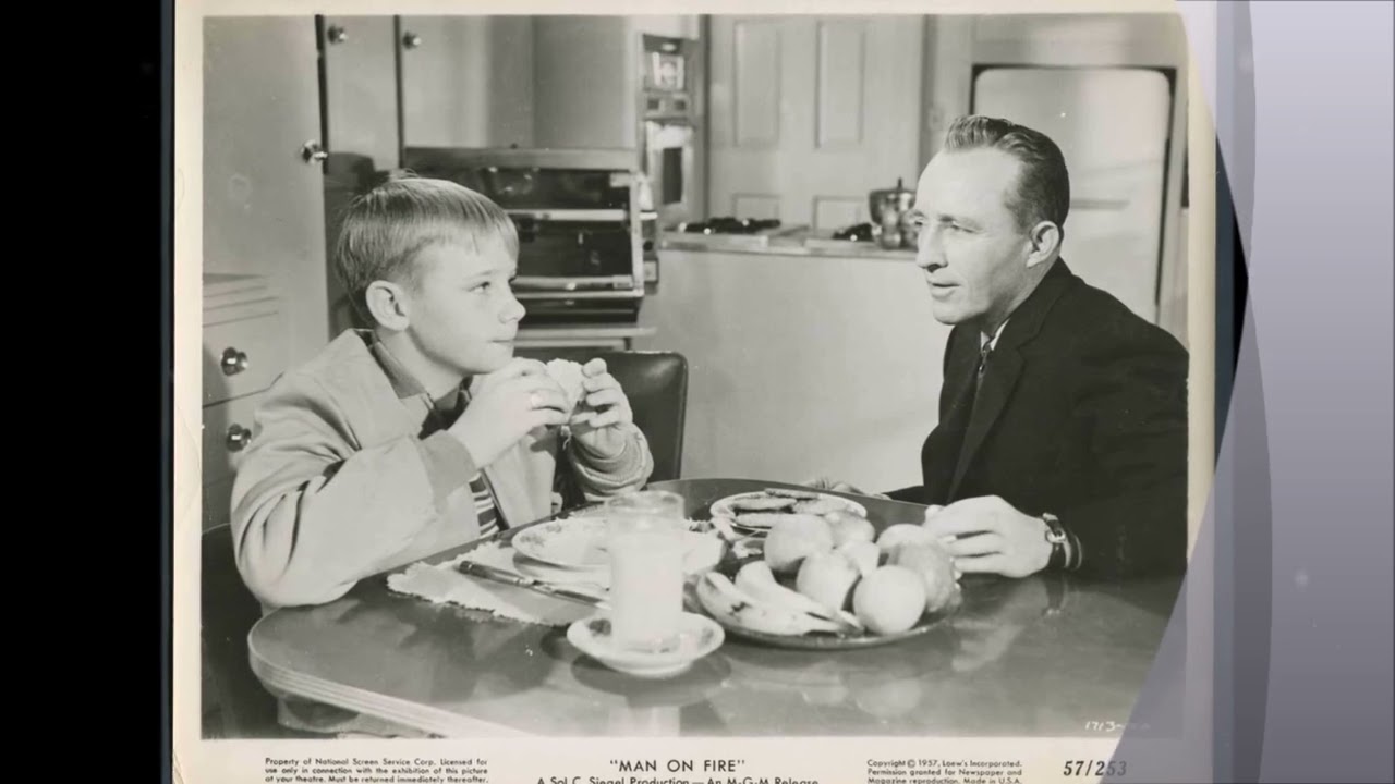 Bing Crosby in Man On Fire 1957 CHILDSTAR WATCH CLASSIC HOLLYWOOD MOVIE HOT MOVIESTARS FREE